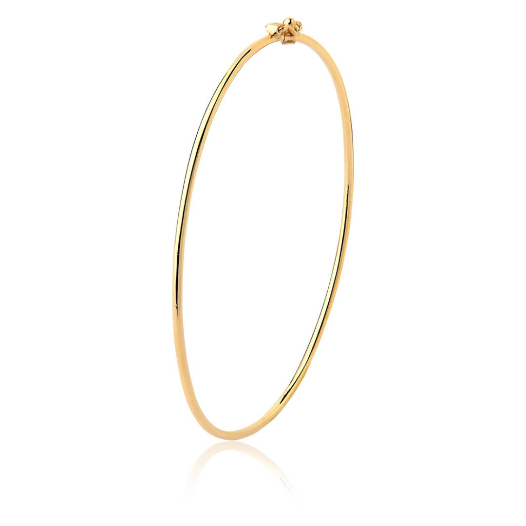 Pulseira em Ouro 18k Bracelete Tubo Redondo